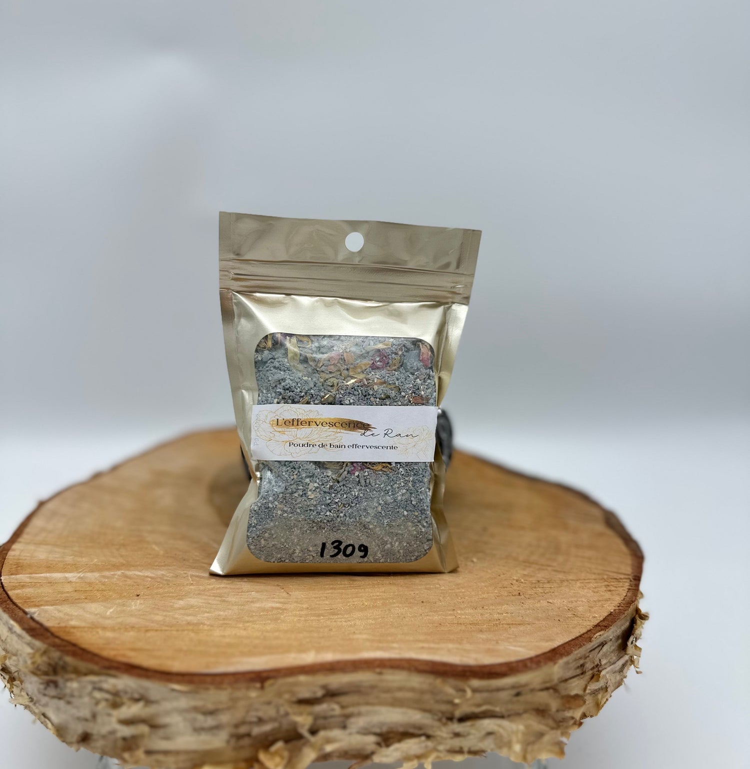 Poudre de bain effervescente