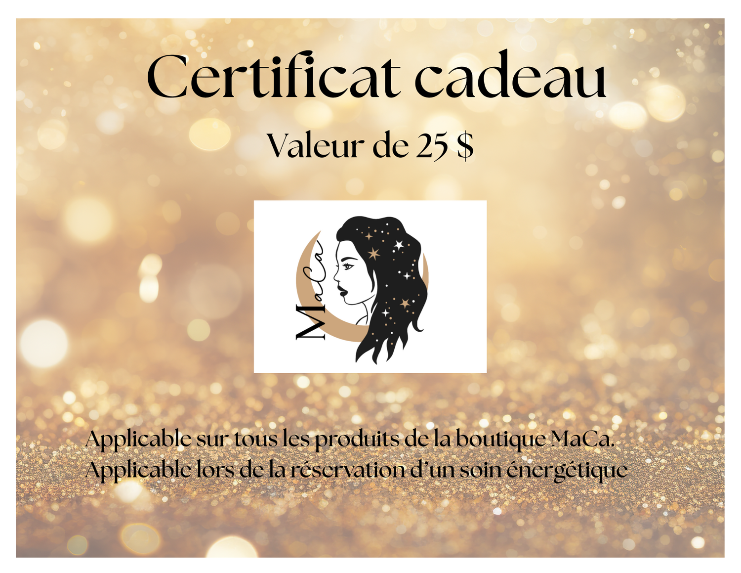 Certificat cadeau